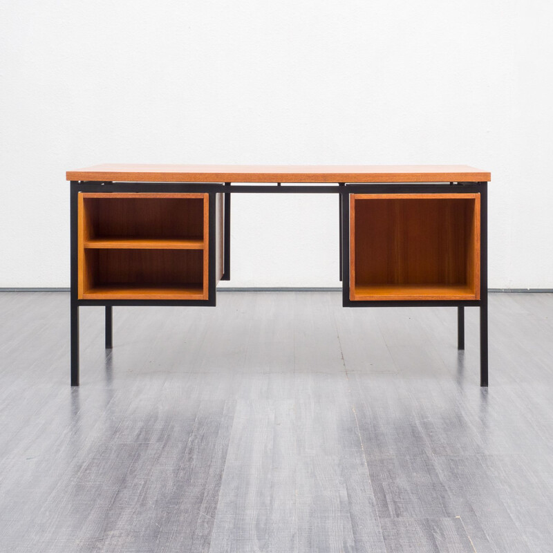 Vintage teak desk, 1960s