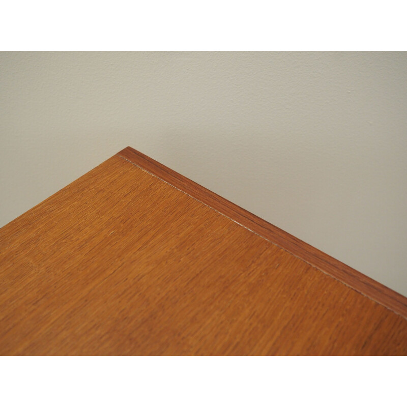 Vintage teak lowboard, Denmark 1960s