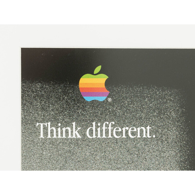 Vintage advertising poster Think Different Bob Dylan for Apple, 1998