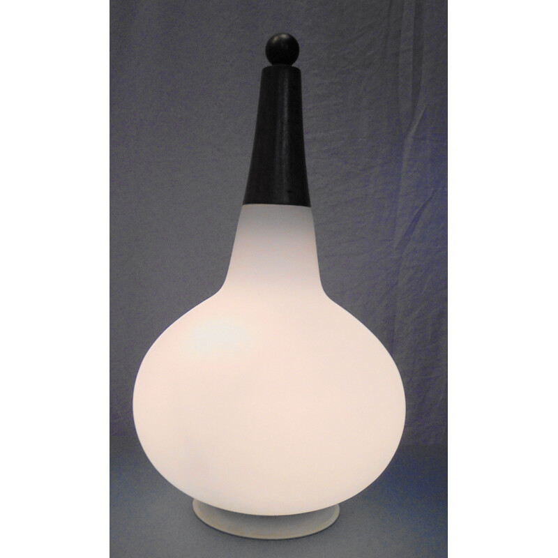Vintage-Lampe aus Opalin von Max Ingrand, 1970