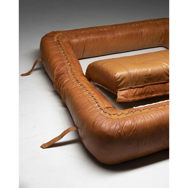 Anfibio" vintage sofa van Alessandro Becchi voor Giovanetti Collezioni, 1970