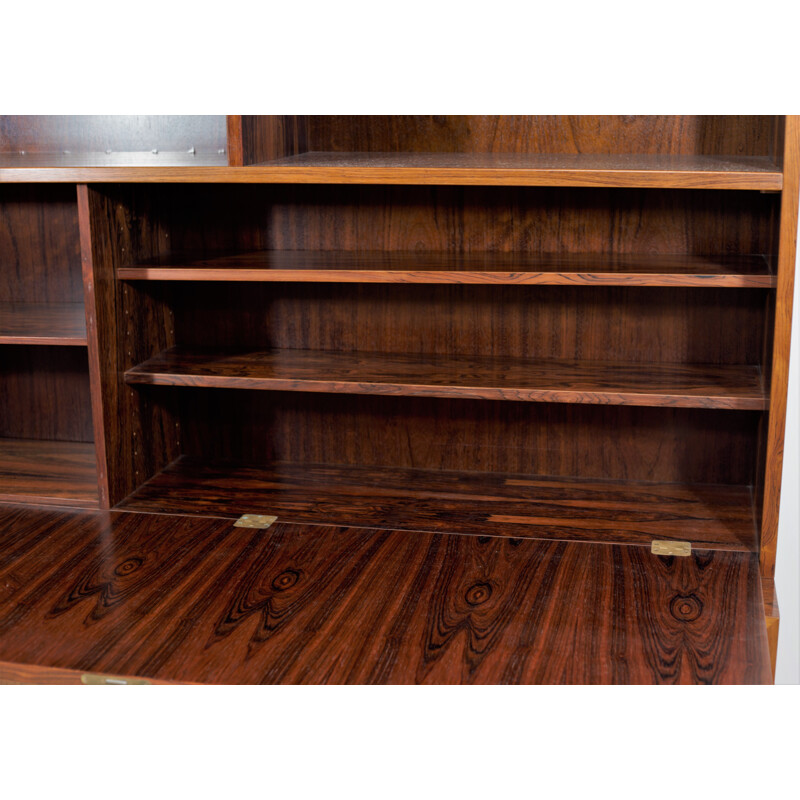 Vintage rosewood highboard by Carlo jensen for Hundevad & Co