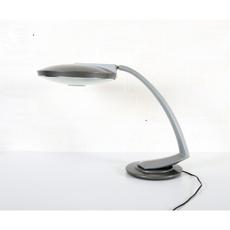 "Boomerang" metal desk lamp - 1960s