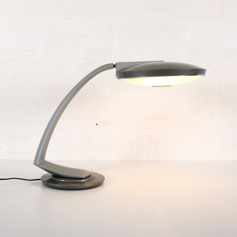 "Boomerang" metal desk lamp - 1960s