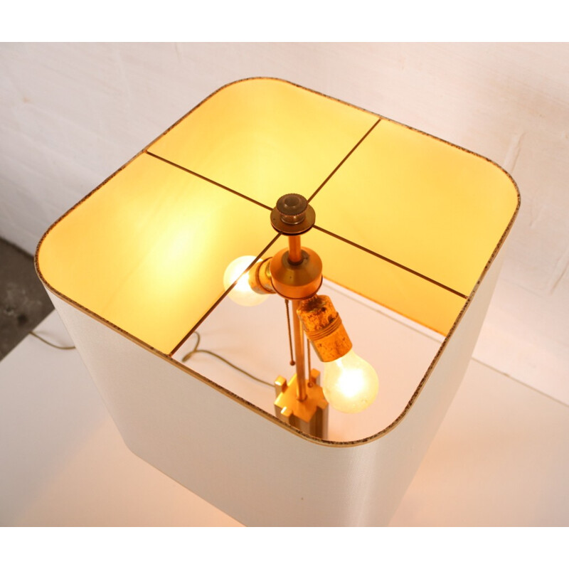 Belgo Chrom lamp in brass - 1970s