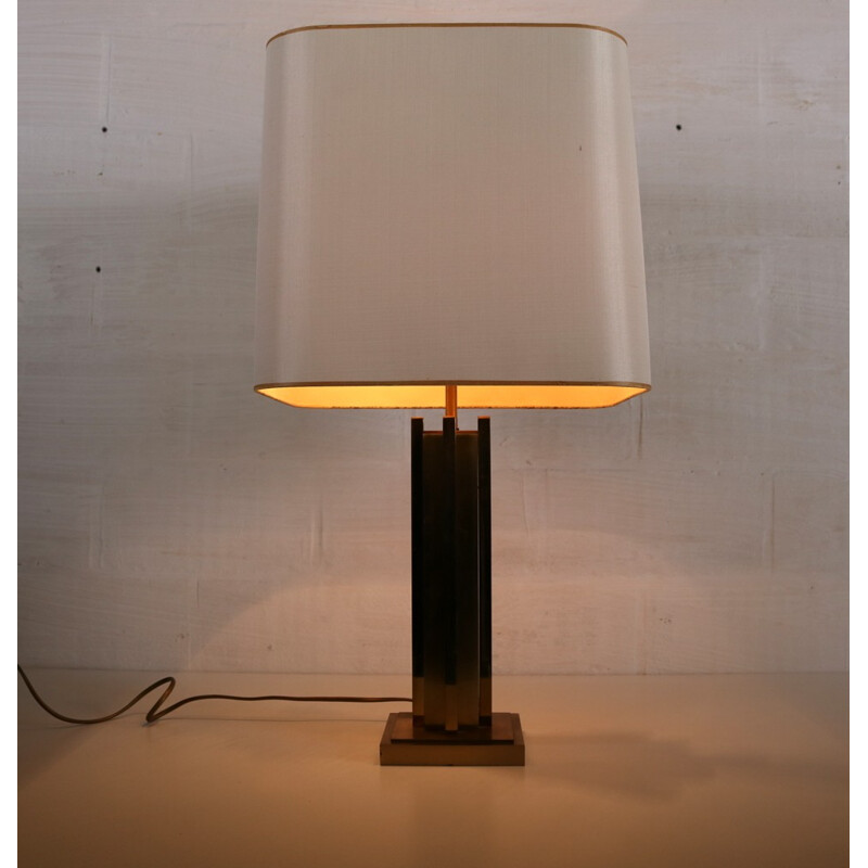 Belgo Chrom lamp in brass - 1970s