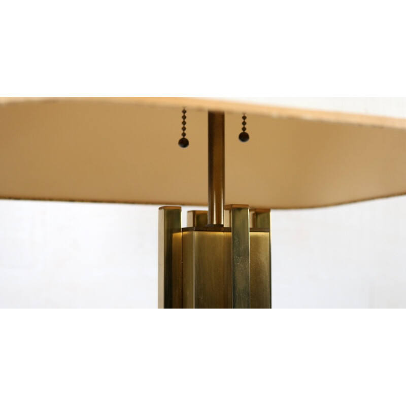 Belgo Chrom lamp in brass - 1970s