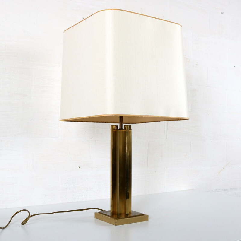 Belgo Chrom lamp in brass - 1970s