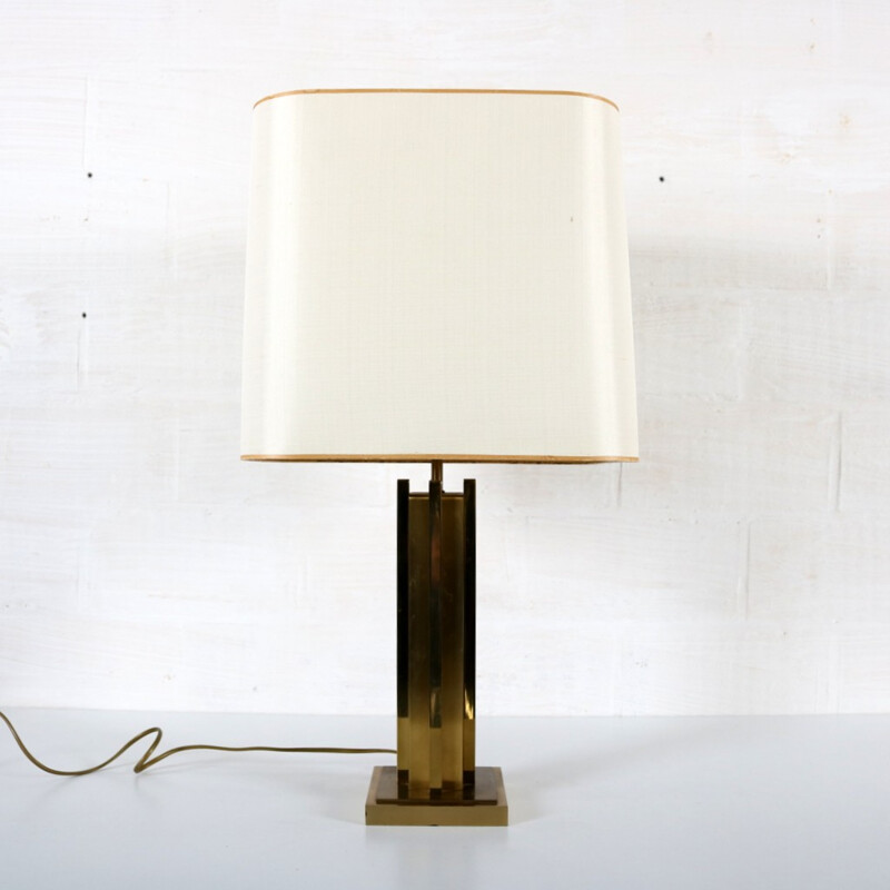 Belgo Chrom lamp in brass - 1970s