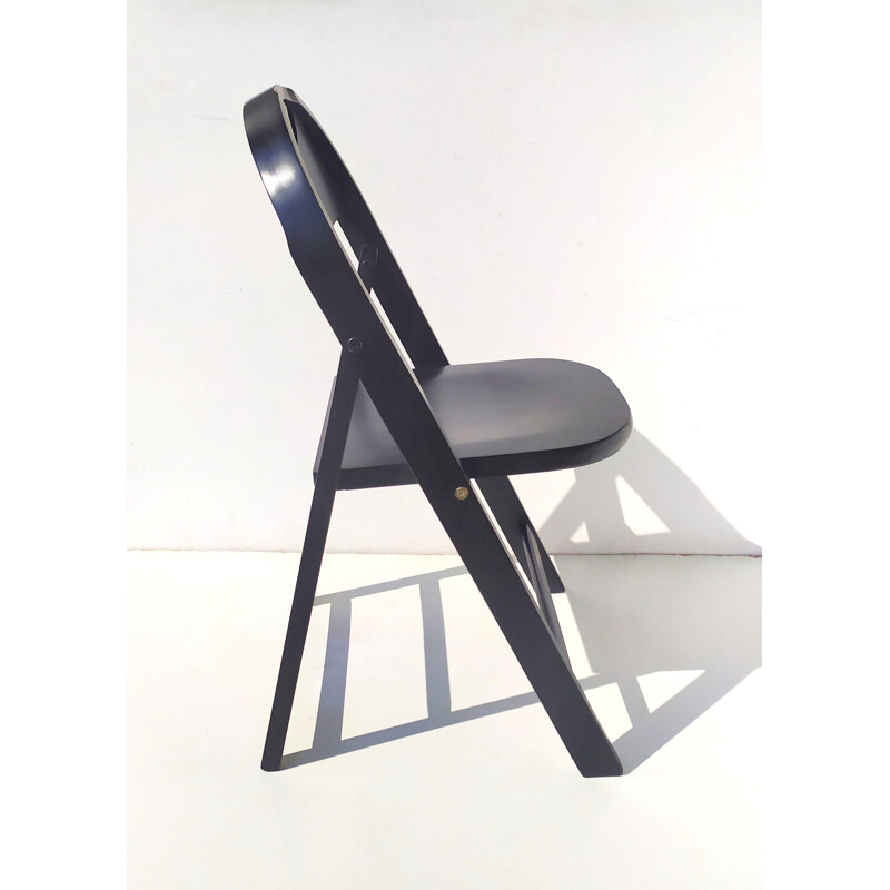 Conjunto de 4 cadeiras Tric vintage de Achille Castiglioni para Bbb Bonacina, 1965