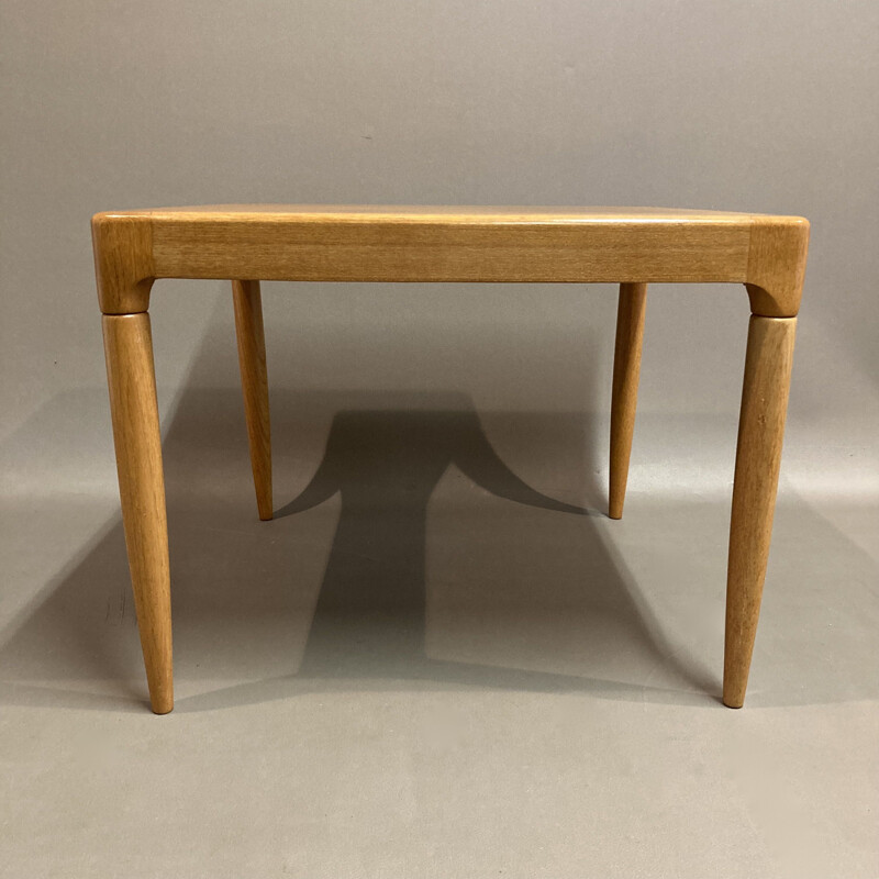 Scandinavian vintage teak coffee table, 1950
