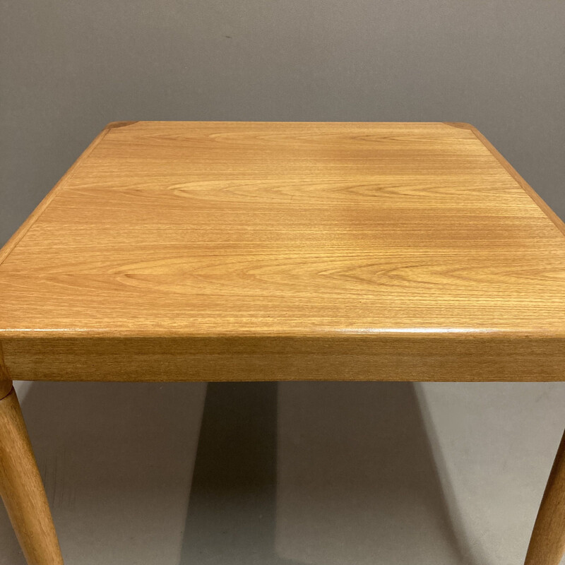 Scandinavian vintage teak coffee table, 1950