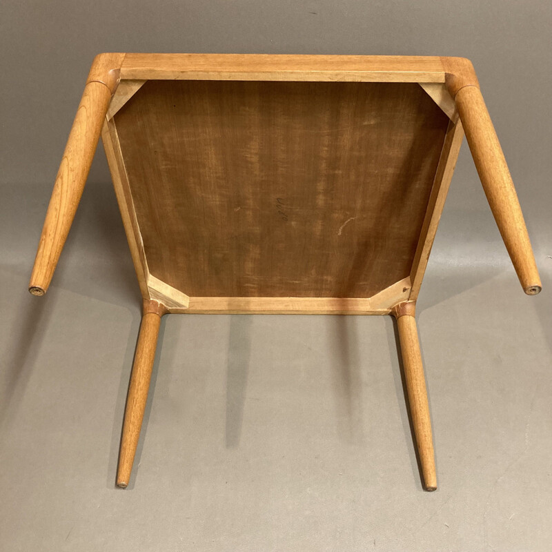 Scandinavische vintage teakhouten salontafel, 1950