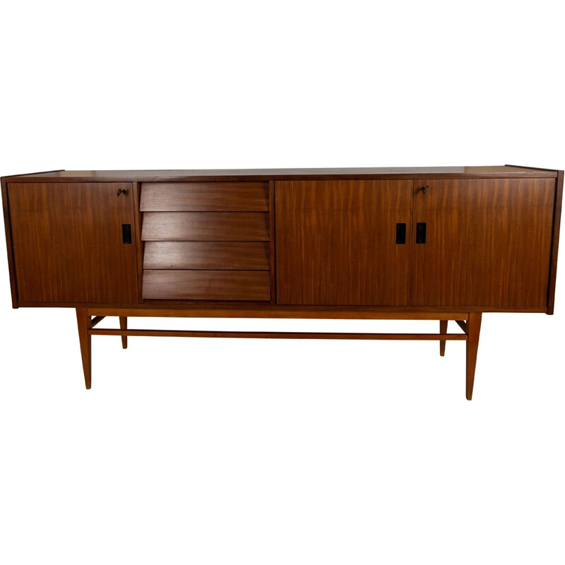 Credenza scandinava vintage in teak, 1960