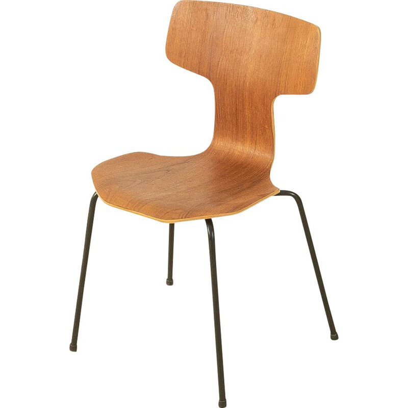 Vintage Hammer chair model 3103 by Arne Jacobsen for Fritz Hansen, 1960s