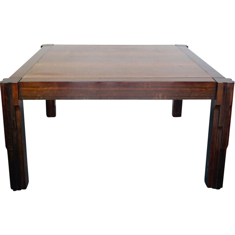 Mesa vintage de madera de Angelo Mangiarotti, 1960