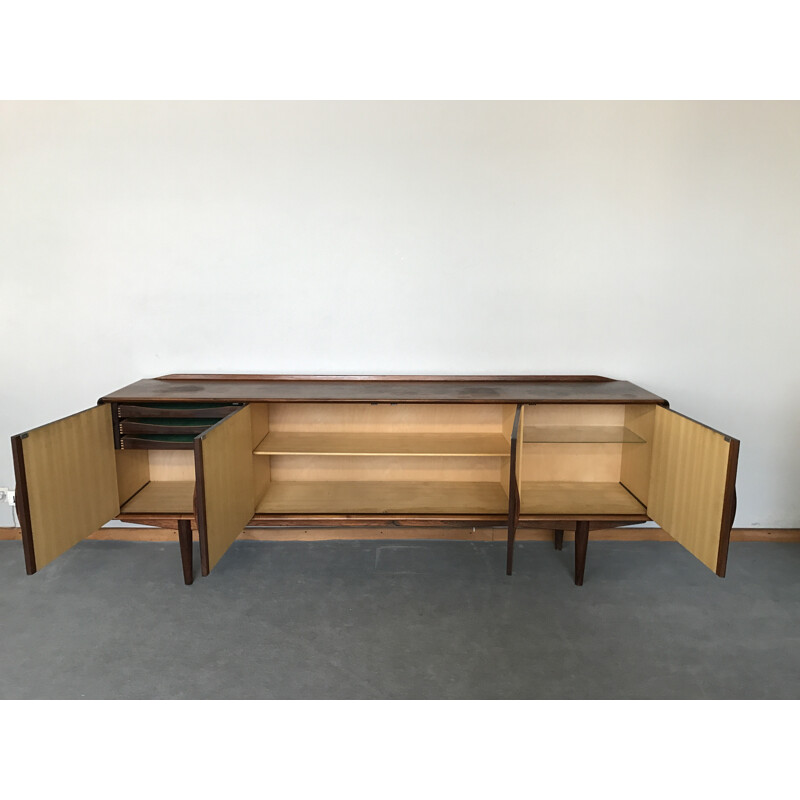 Scandinavian palisander sideboard, Alf AARSETH - 1960s