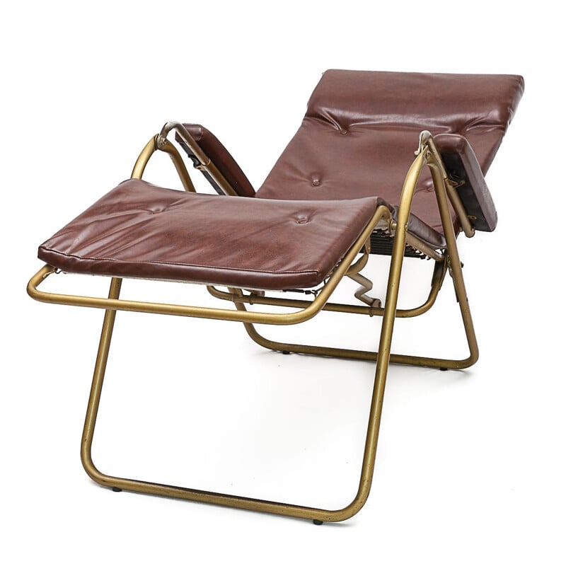 Klappbarer Vintage-Lounge-Sessel von Lama, 1960