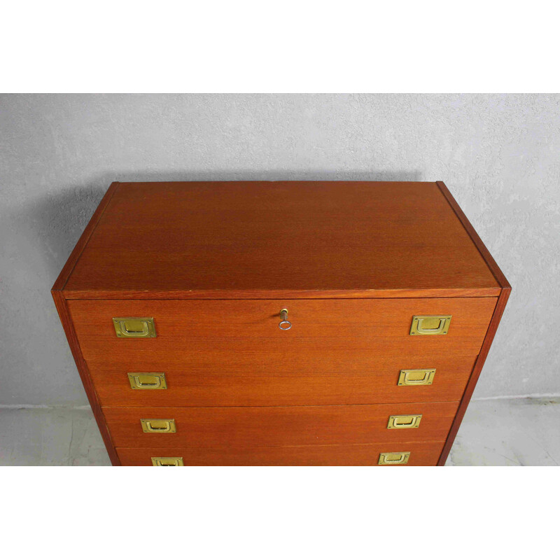 Vintage teak chest of drawers, Denmark 1960s