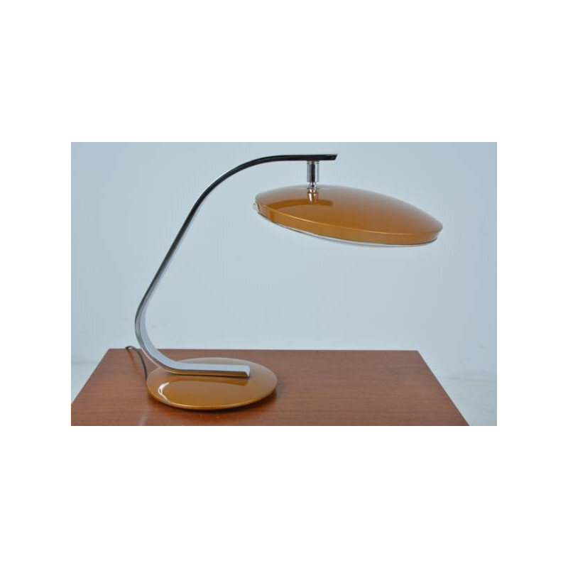 Vintage Fase table lamp in steel - 1960s