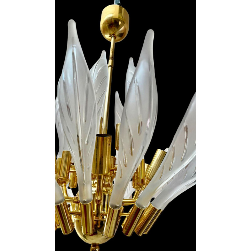 Candelabro Vintage Design Franco Luce, 1980