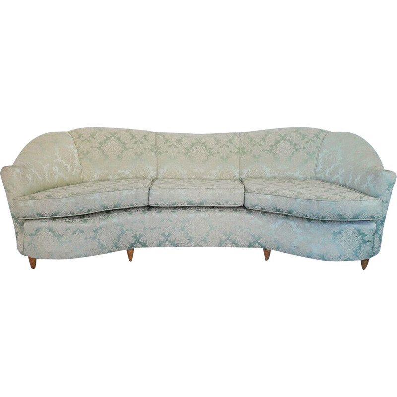 Vintage 3-Sitzer-Sofa aus Stoff, 1950