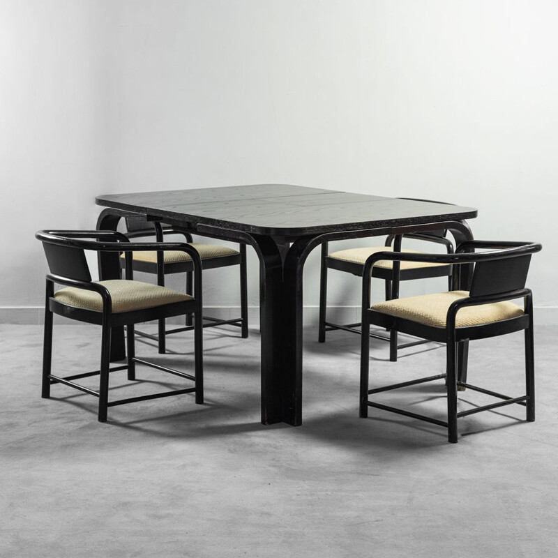 Ensemble à repas vintage par Luigi Massoni, 1970