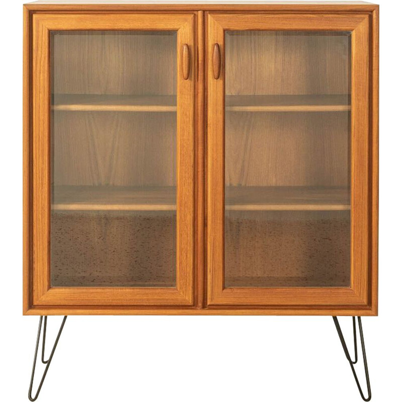 Vintage teak display cabinet by Heinrich Restenpatt, Germany 1960s