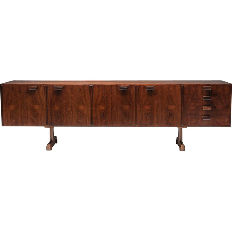 Vintage sideboard in jacaranda by Novo Rumo, Bresil 1960