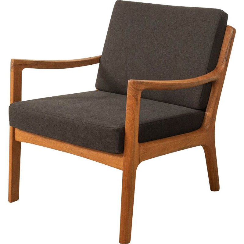 Vintage teak armchair by Ole Wanscher, Denmark 1960s