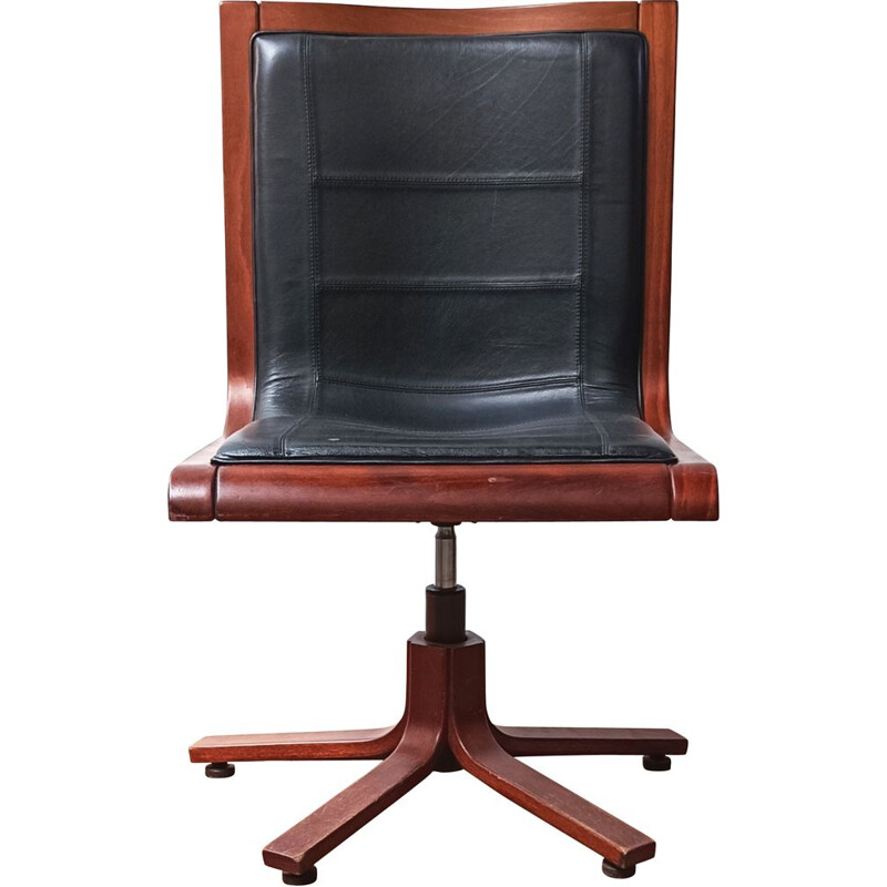 Chaise vintage en bois par Cofemo