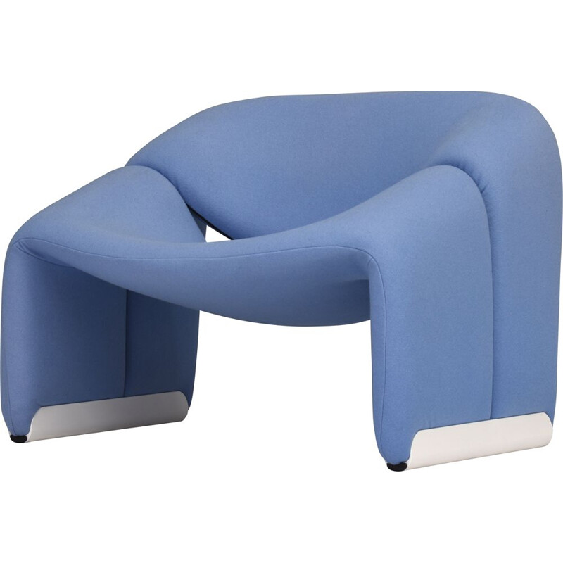 Groovy F598 vintage armchair by Pierre Paulin for Artifort, Netherlands 1972s