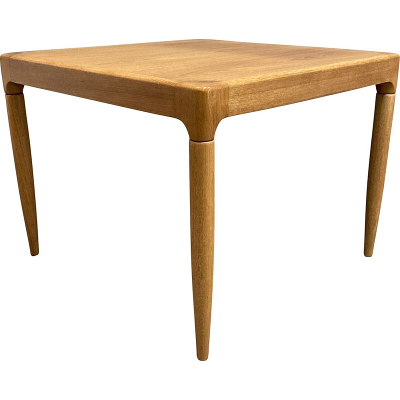 Scandinavian vintage teak coffee table, 1950