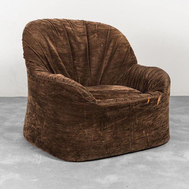 Vintage Maja stoffen loungeset, 1970