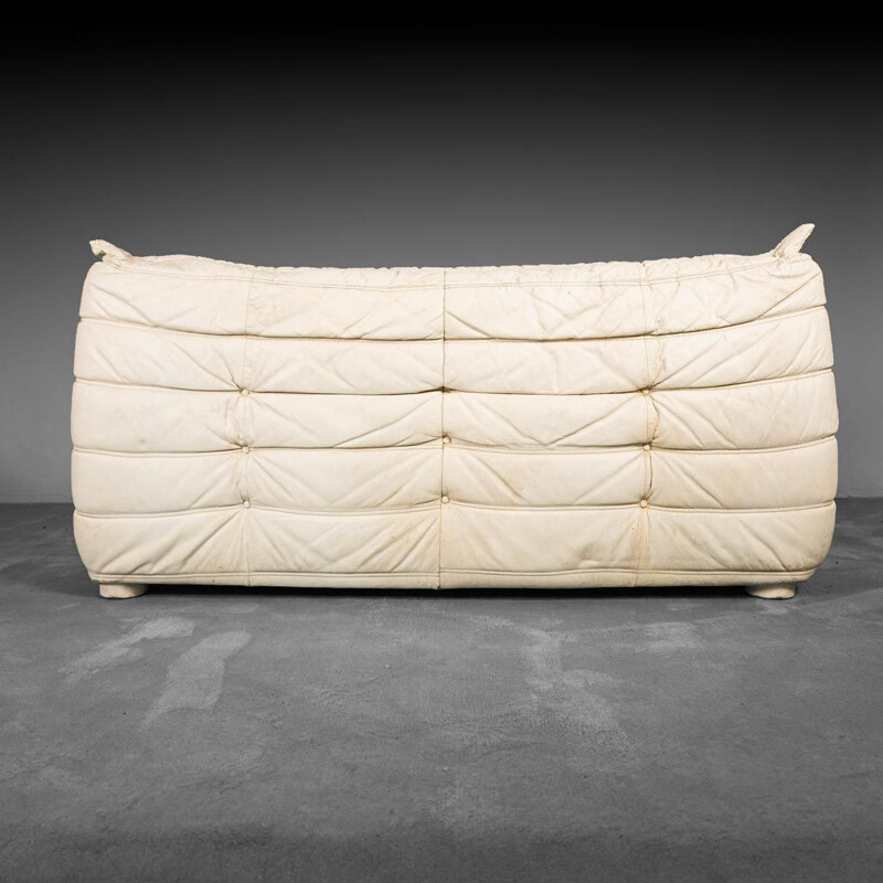 Divano vintage a 3 posti Togo di Michel Ducaroy per Ligne Roset, 1970