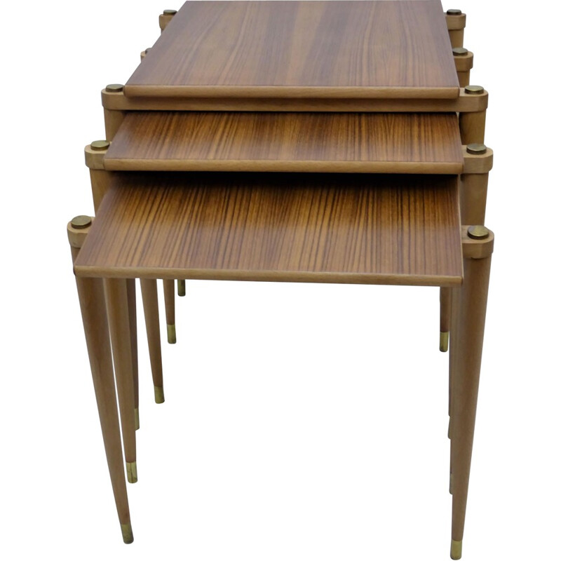 A-B.S Ljungqvist nesting tables in teak - 1960s