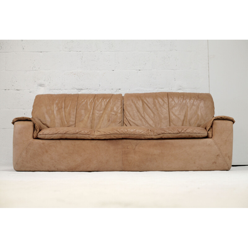 Vintage-Sofa Cinna aus Schaumstoff und Leder, 1970