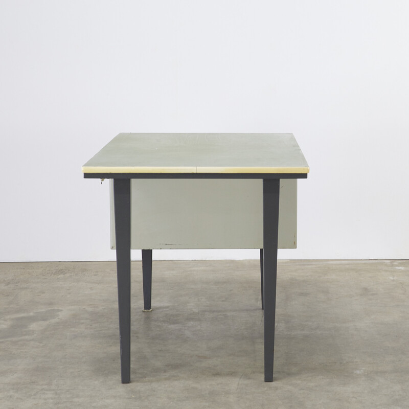 Gispen desk in metal, André CORDEMEYER - 1950s