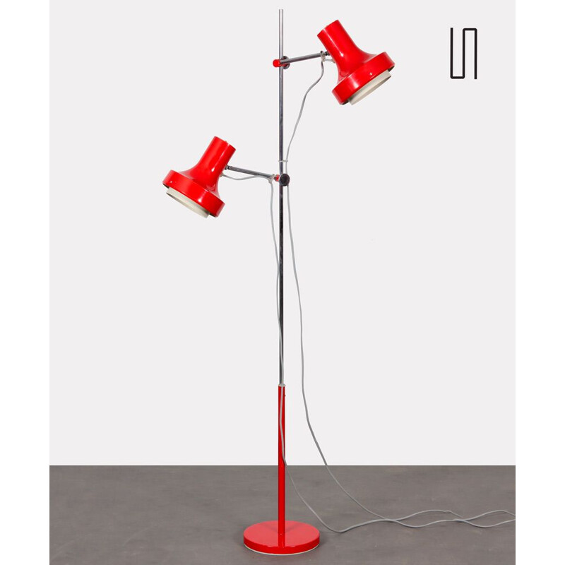 Vintage floor lamp by Josef Hurka for Napako, 1970