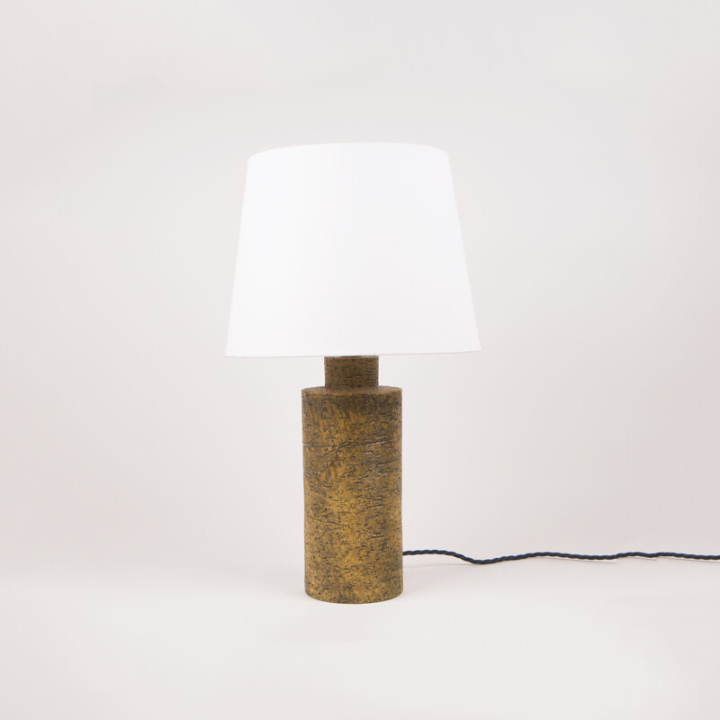 Vintage cylindrical table lamp by Marcello Fantoni, Italy