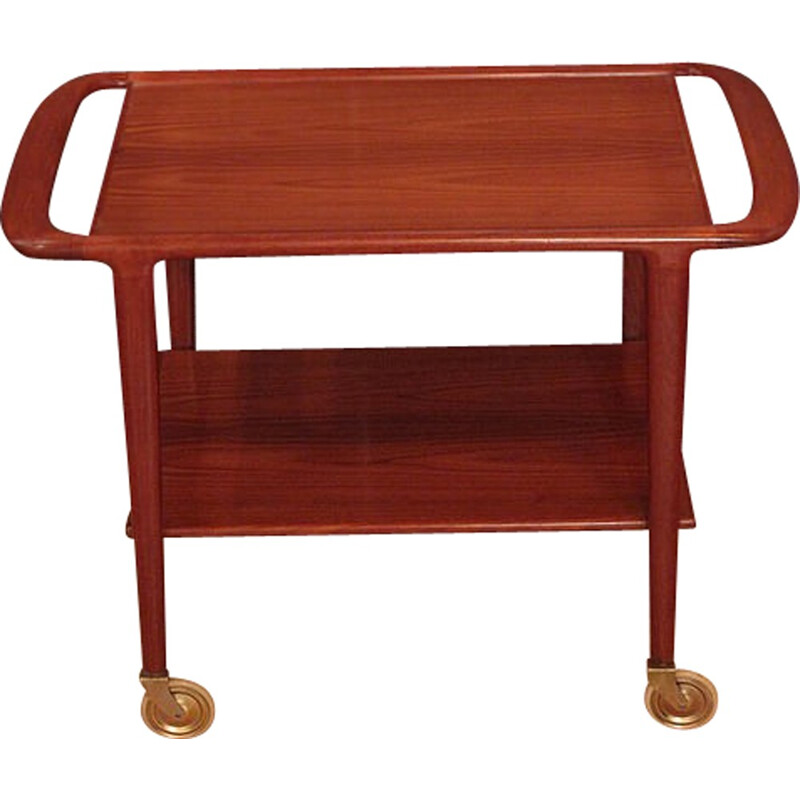 Bar cart "model 44" in teak, Niels MOLLER - 1950s