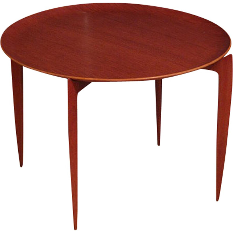 Table d'appoint Fritz Hansen avec plateau amovible, Svend Aage WILLUMSEN & H ENGHOLM - 1950