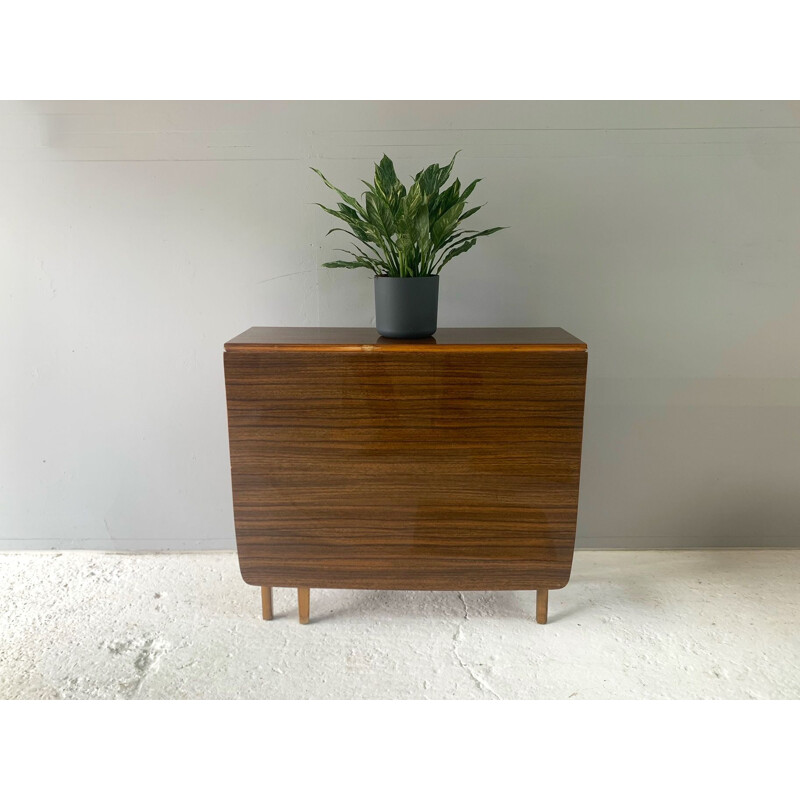 Mid century formica drop leaf table, 1960s