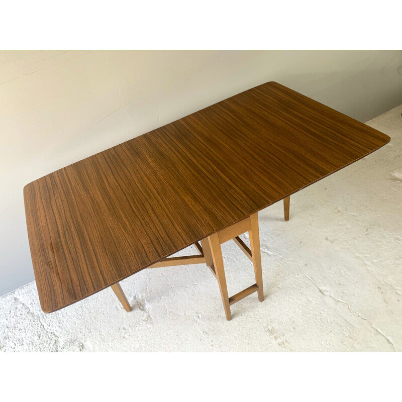 Mid century formica drop leaf table, 1960s