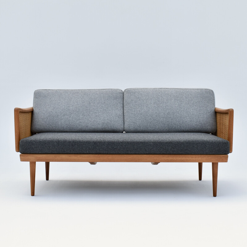 Vintage model 453 teak sofa bed by Peter Hvidt & Orla Molgaard Nielsen for France & Son, Denmark