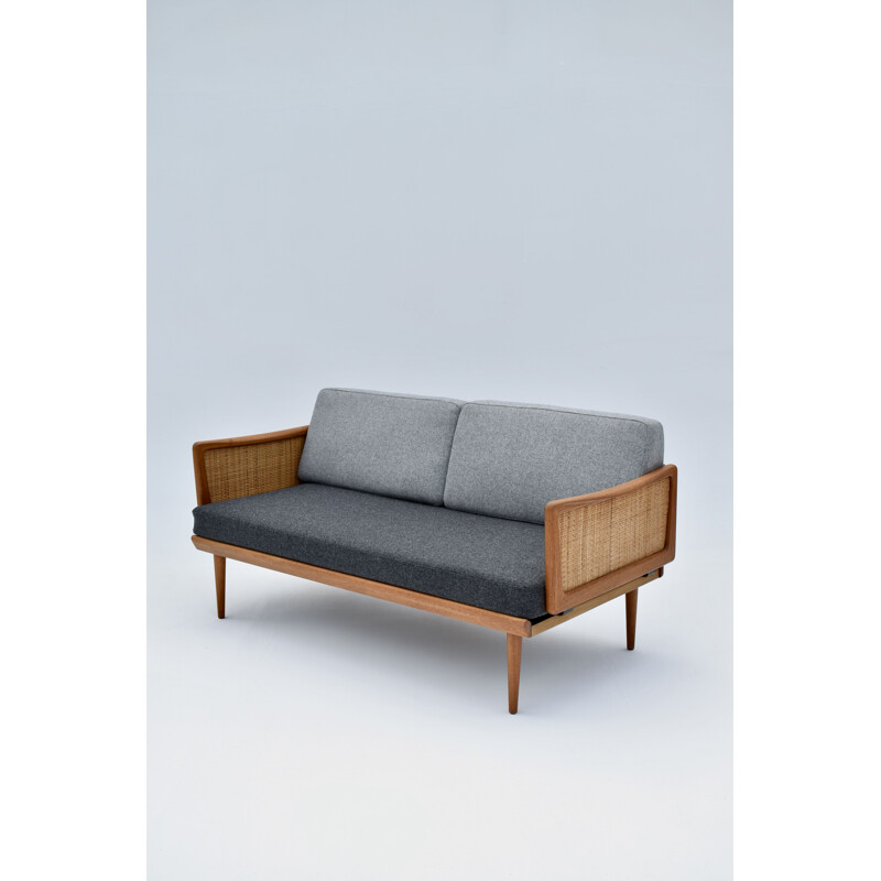 Canapé-lit vintage modèle 453 en teck par Peter Hvidt & Orla Molgaard Nielsen pour France & Son, Danemark