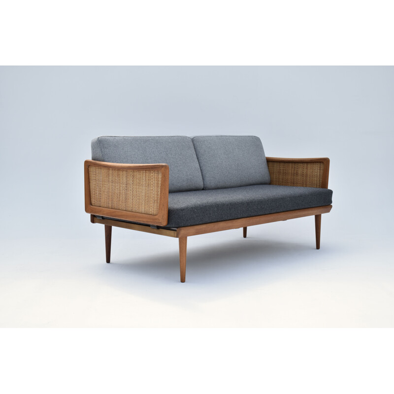 Vintage model 453 teak sofa bed by Peter Hvidt & Orla Molgaard Nielsen for France & Son, Denmark