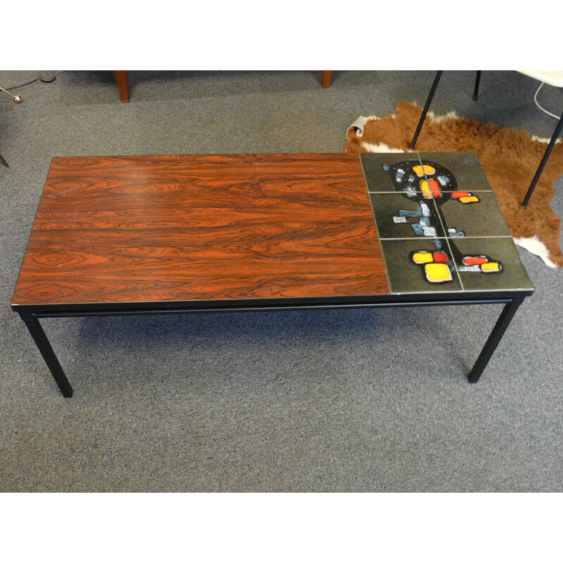 Vintage coffee table in rosewood - 1960s