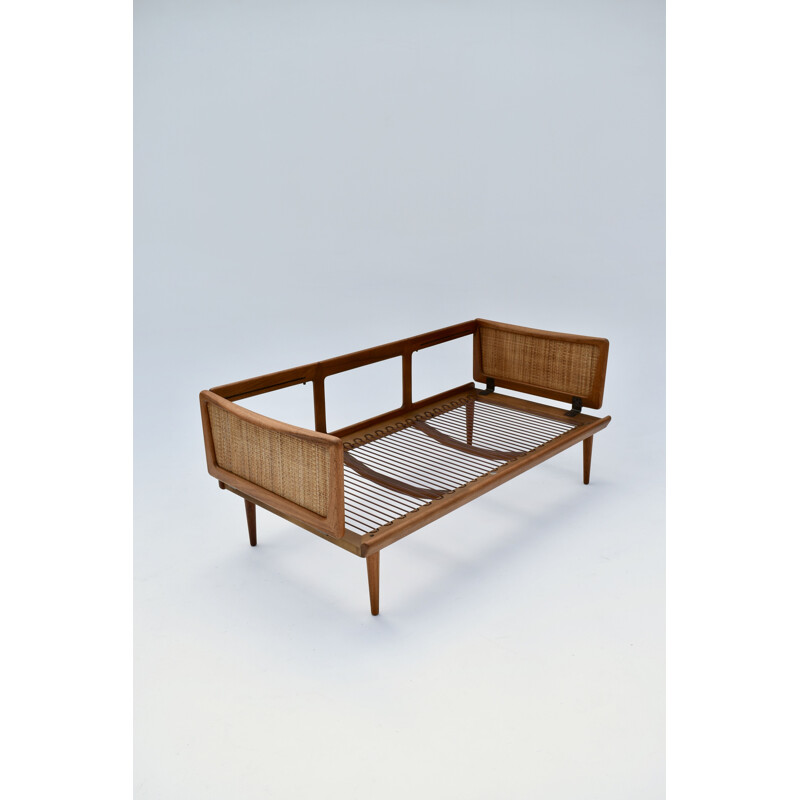 Vintage model 453 teak sofa bed by Peter Hvidt & Orla Molgaard Nielsen for France & Son, Denmark