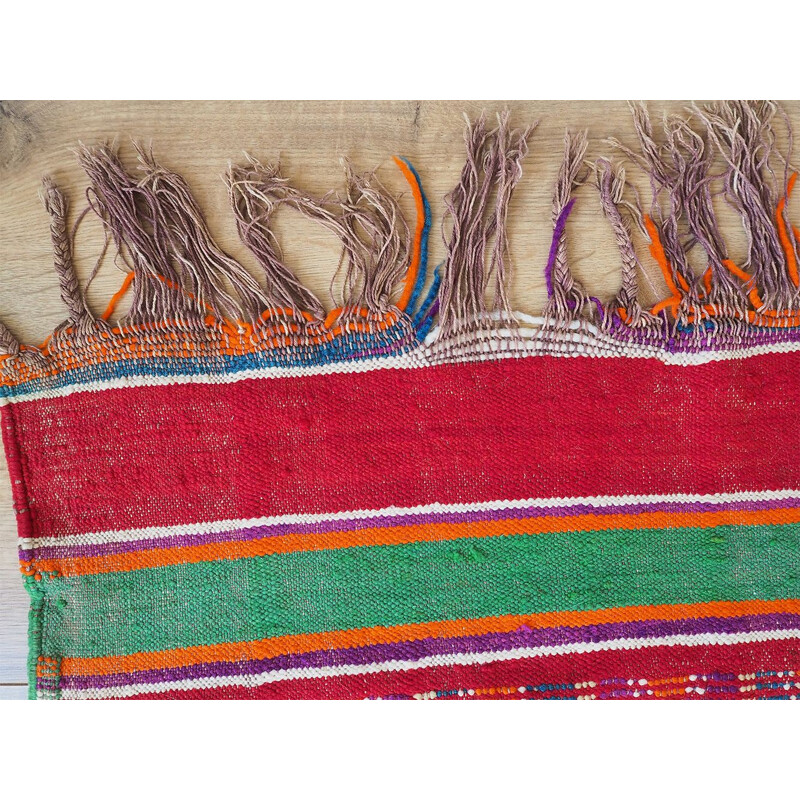Alfombra kilim de lana vintage, 1970-1980